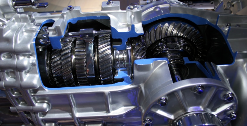 Engine transmission