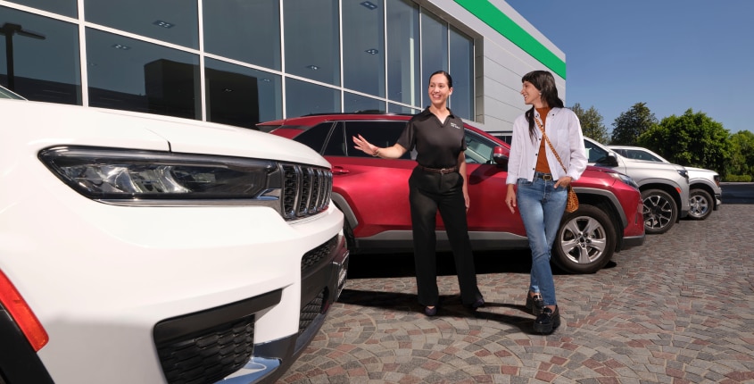 Showing customer cars