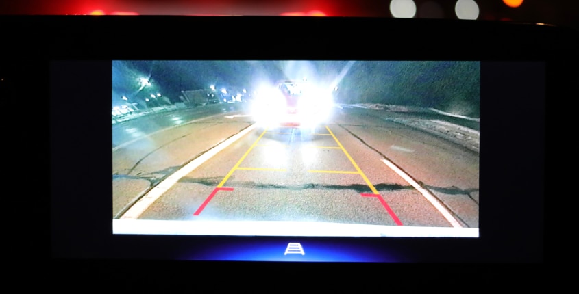 Backup camera monitor