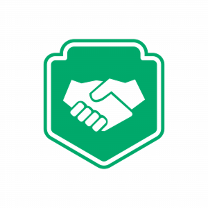 green check
