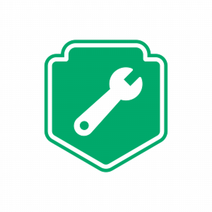 green check